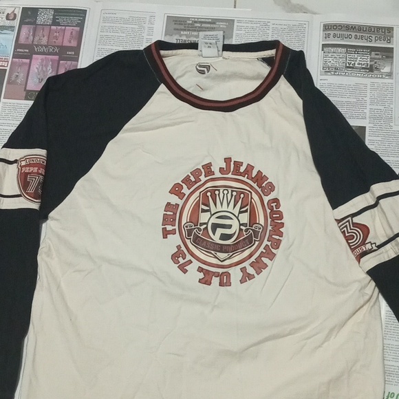 Mens Pepe Jeans Long Sleeve Shirt XL - Picture 2 of 8